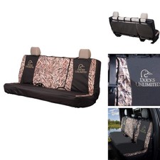 Ducks Unlimited Rear Bench Seat Cover Mossy Oak Blades