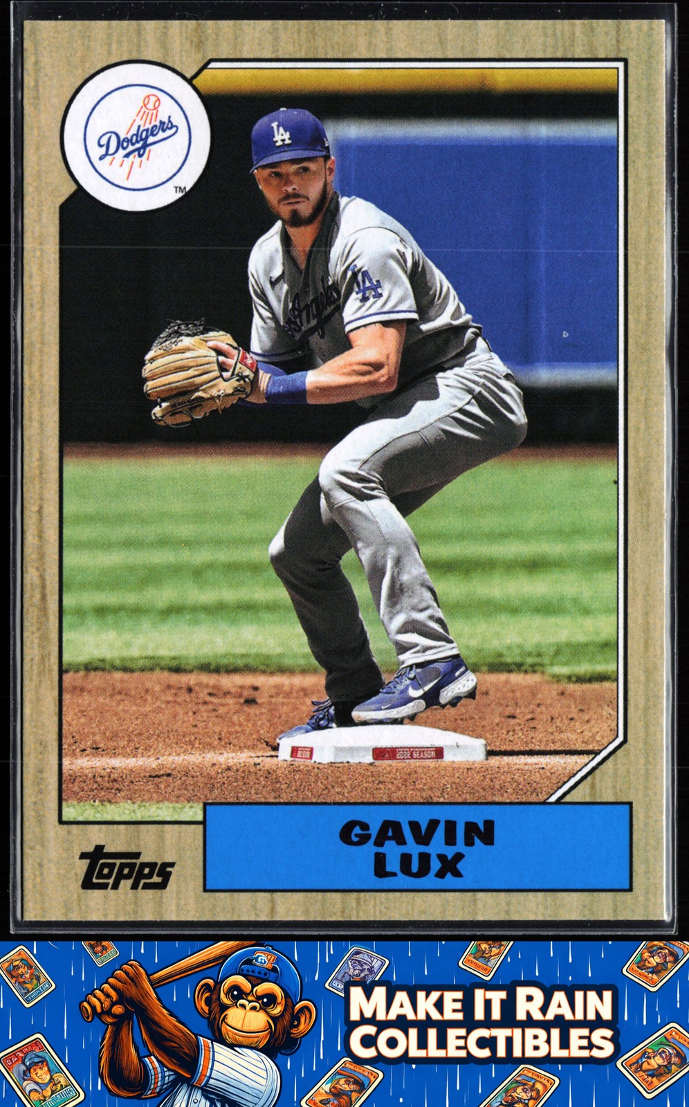 Gavin Lux 2022 Topps Archives #262 Los Angeles Dodgers Baseball
