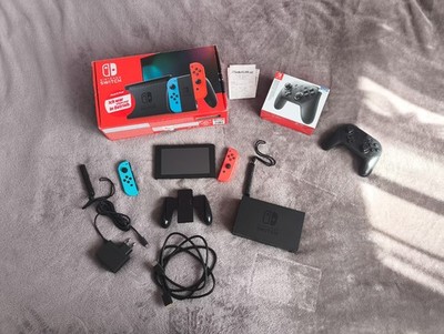 Nintendo Switch HAC-001(-01) + OVP + Geschenk | Sehr guter Zustan