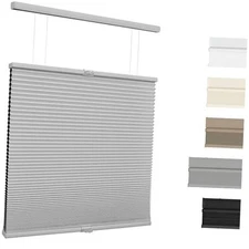 Custom Color-Matched Top Down Bottom Up Cellular Shades, Room Darkening 