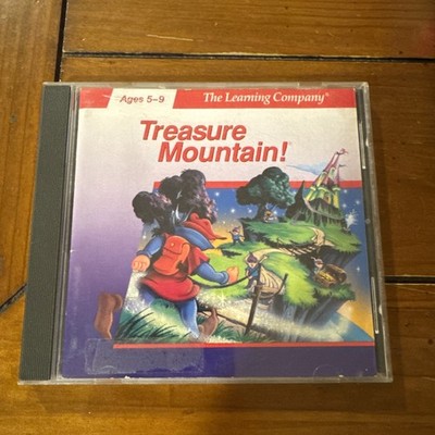 TREASURE MOUNTAIN The Learning Company PC CD Rom Computer Game, 90s Complete 