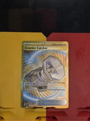 Counter Catcher Trainer Gold Card 264/182 Hyper Rare