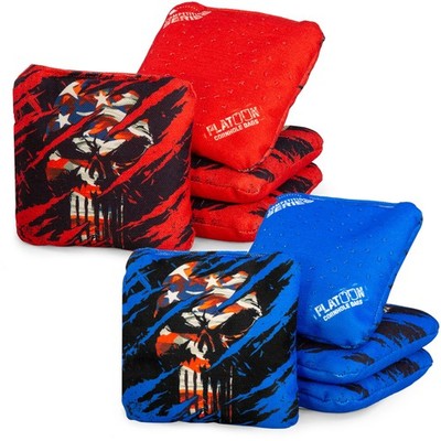 Play Platoon Competition Series Cornhole Bags Set of 8 Regulation Professional W