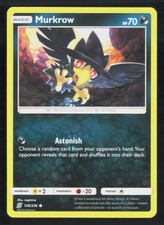 Pokemon Murkrow Unified Minds 128/236 LP