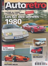 AUTO RETRO N°506 GT ANNEES 1980 / YOUNGTIMERS / JAGUAR XJ40 / ALFA ROMEO 4C