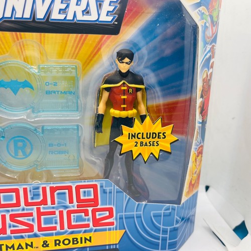 Young Justice Batman & Robin Dynamic Duo 2 Pack DC Universe 4" NIP Titans - Picture 6 of 14