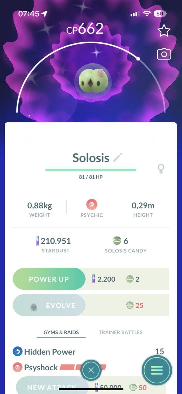 Pokémon Go - Shiny Raikou - Mini P T C - 80.000 Stardust