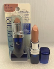 (2) COVER GIRL Continuous Color Lipstick - 711 CAFE AU LAIT **RARE ORIGINAL