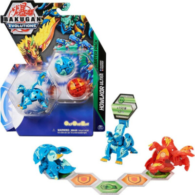 *6063601 Spin Master Bakugan Evolutions Starter-Pack mit 3 Bakugan Neu & OVP