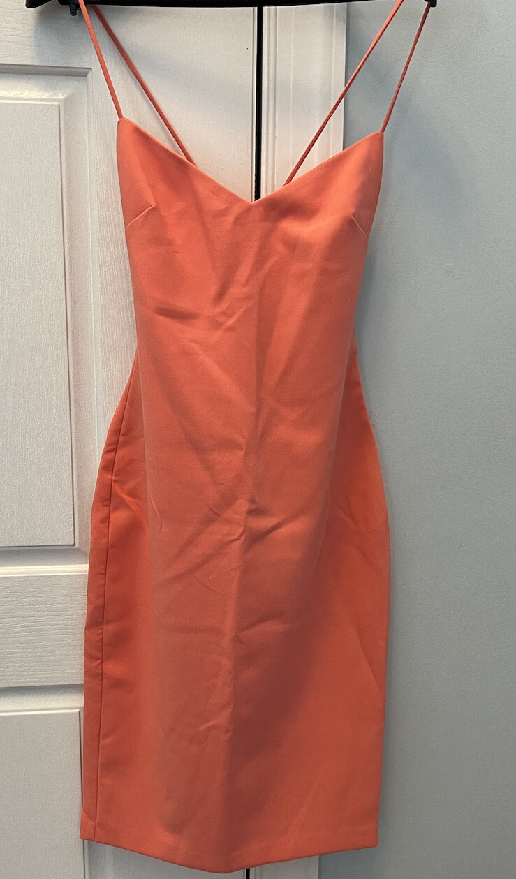 Likely Womens Spaghetti Strap Split Hem  Pencil D… - image 1