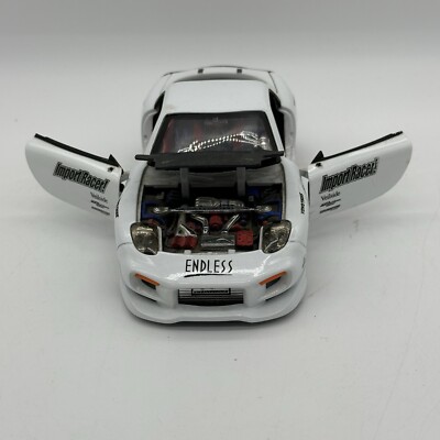 Jada Import Racer 50370-9 Mazda RX-7 Die-Cast Metal 1:24 Scale Car