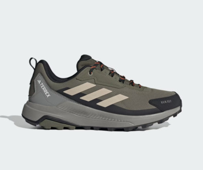 Adidas Outdoor Terrex Anylander Rain.Rdy Olive Strata Hiking Shoes