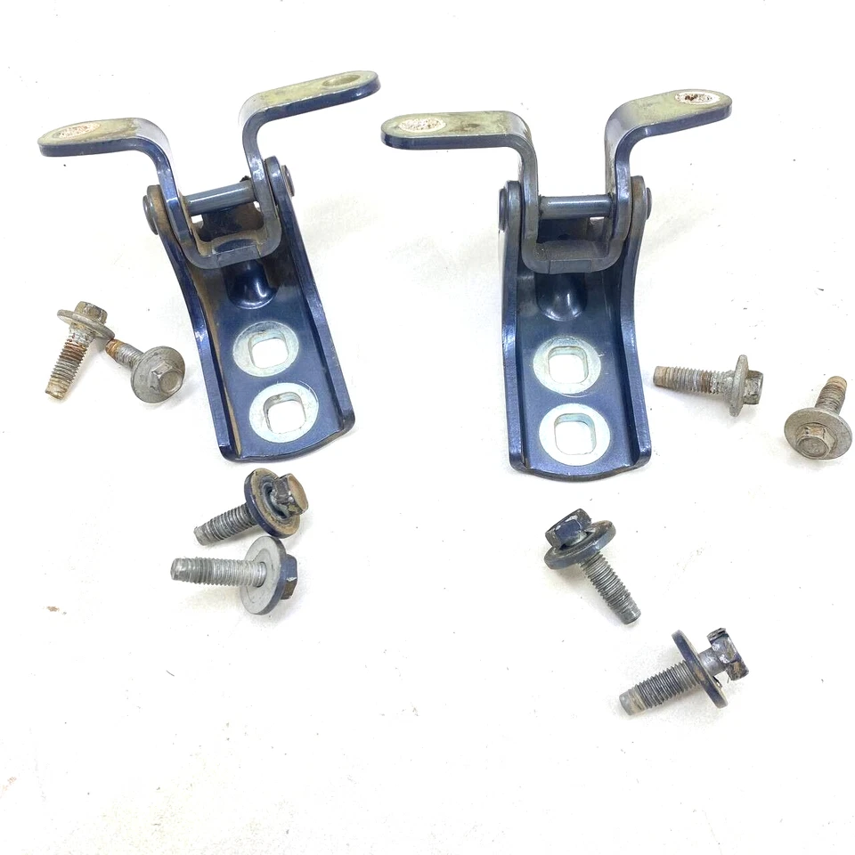 Chevrolet Malibu 2013-2015 bisagra de puerta delantera derecha inferior y superior OEM azul Foto 2 de 3