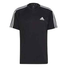 NEW Mens Adidas 3 Stripe Essentials 3-Stripes Sereno T-Shirt  S M L XL -2XL