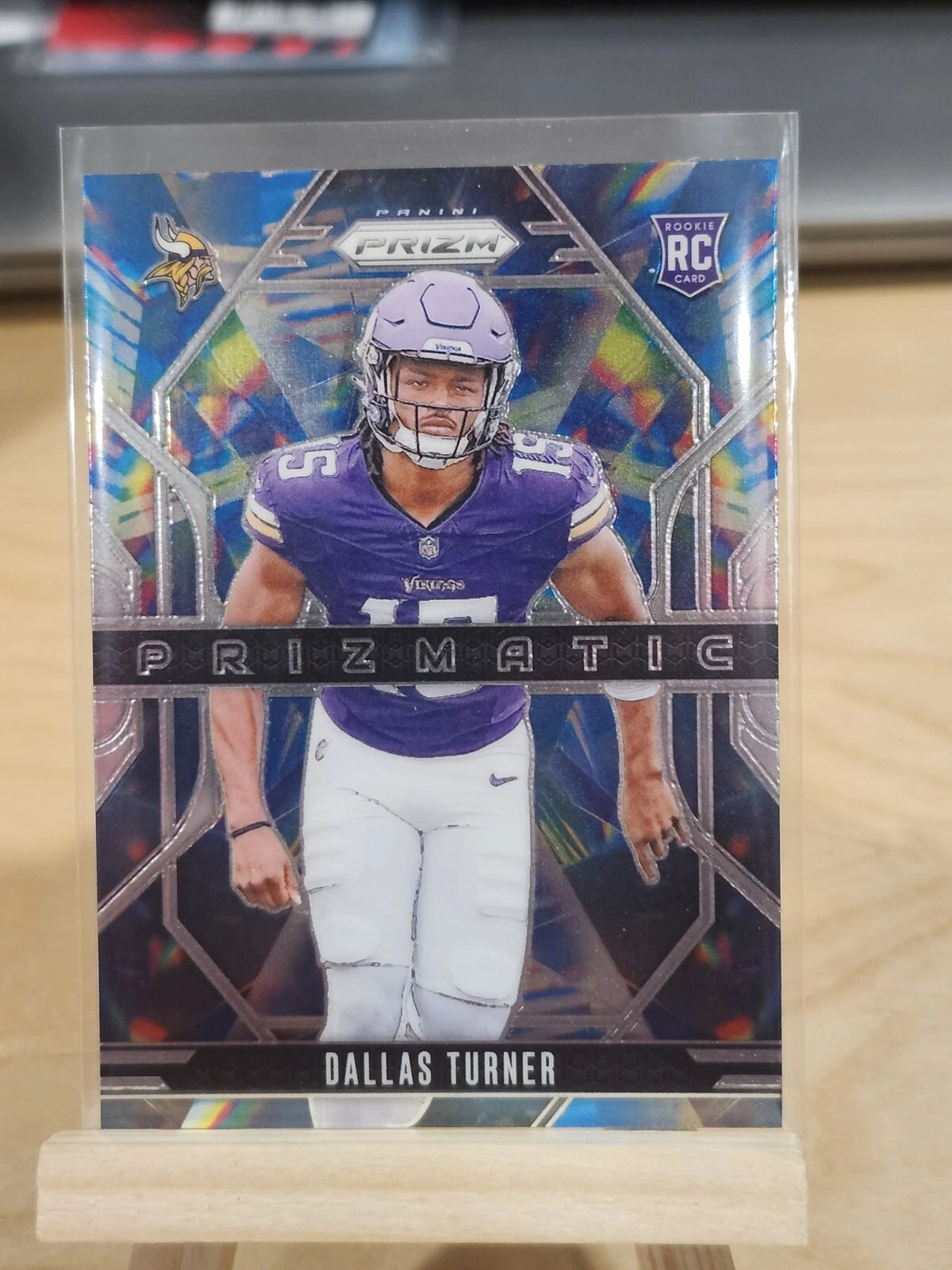 2024 Panini Prizm - Prizmatic Silver Prizm #17 Dallas Turner (RC) Vikings