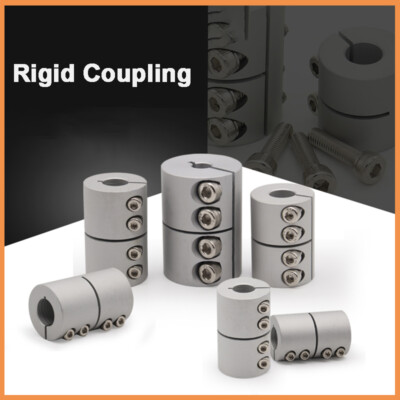 CNC Shaft Coupling Rigid Clamp Coupler Joint Connector 3D Printer Alum 4mm-30mm