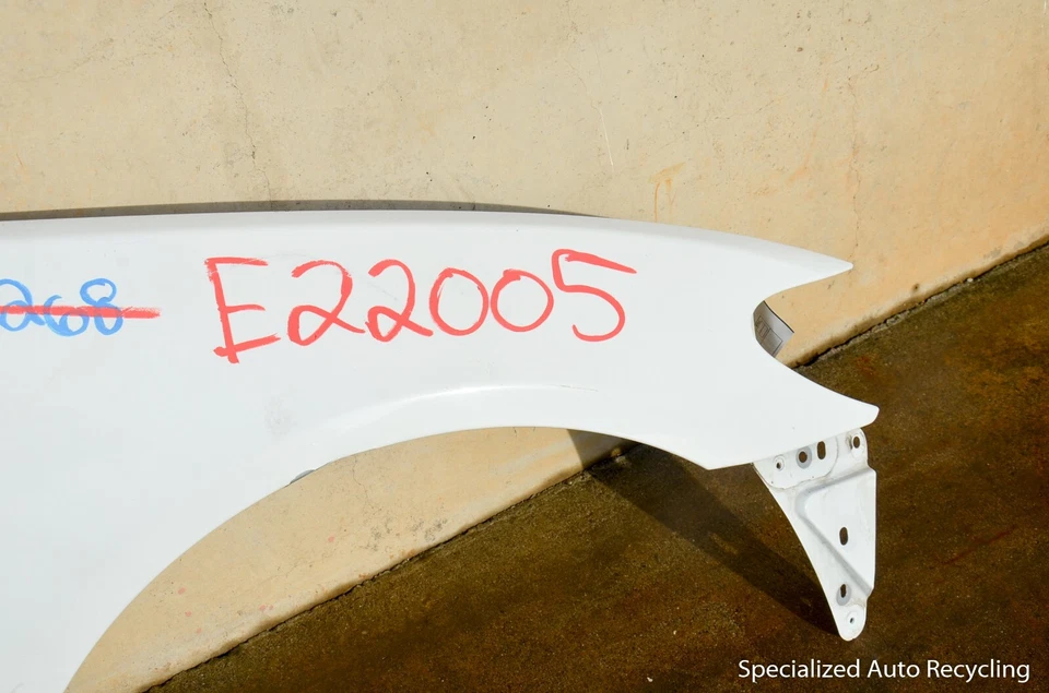 2011 JAGUAR XF RIGHT PASSENGER FENDER PANEL COVER MOLDING WHITE OEM Foto 4 de 4