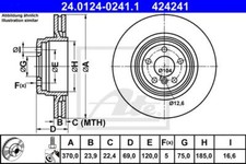 Disque de frein BMW 550
