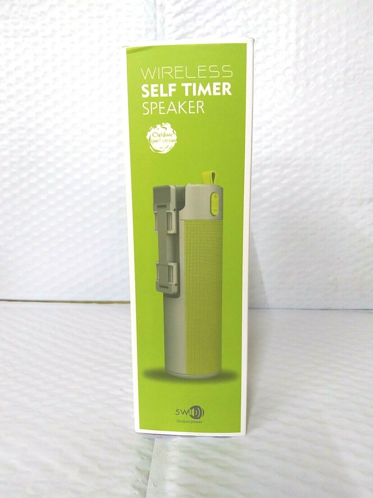 Portable Bluetooth Speaker with Power Bank, Selfie Stick, and Phone Holder  -image