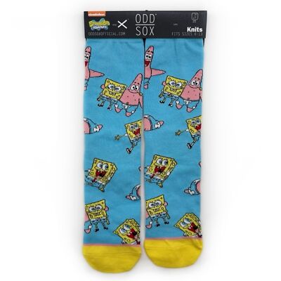 Odd Sox SpongeBob Patrick Crew Socks Mens Womens Nickelodeon