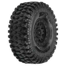 Pro-Line Hyrax 1.9 G8 Mtd Impulse Black Wheels (2) PRO1012810