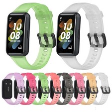 For Huawei band 7 Replacement Translucent Watch Strap Repair Part Accessory