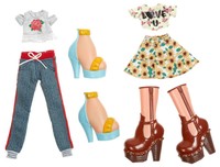 Bratz Doll - Deluxe Fashion Pack - Toy Costume - Outfit Of The Day Accessories - Bratz Doll - Deluxe Fashion Pack - Toy Costume - Outfit Of The Day Accessories -