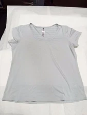 Active Life Short Sleeve Tee  Women's Small   GRAY nwot