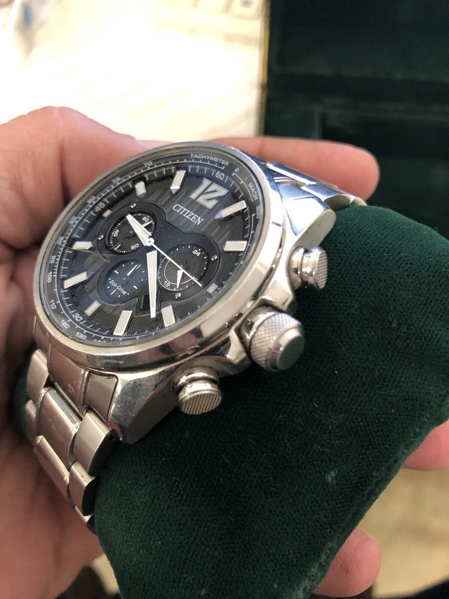 Citizen シチズン Eco-drive デイトナ クロノグラフ B620 Citizen Eco-drive Chronograph Men's Watch B620 for sale online | eBay