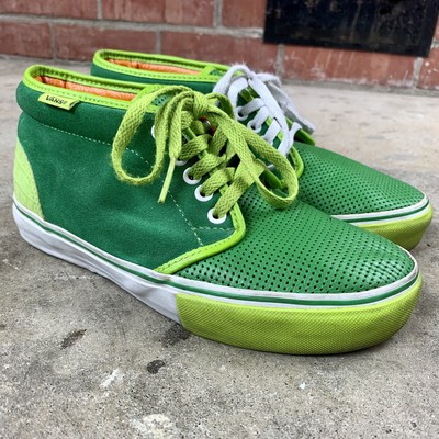 vans chukka boot being worn