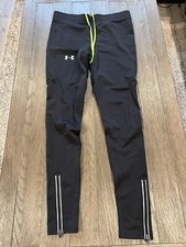 Mens Under Armour Jock Spandex Tights Compression Pants Black M Race Tights