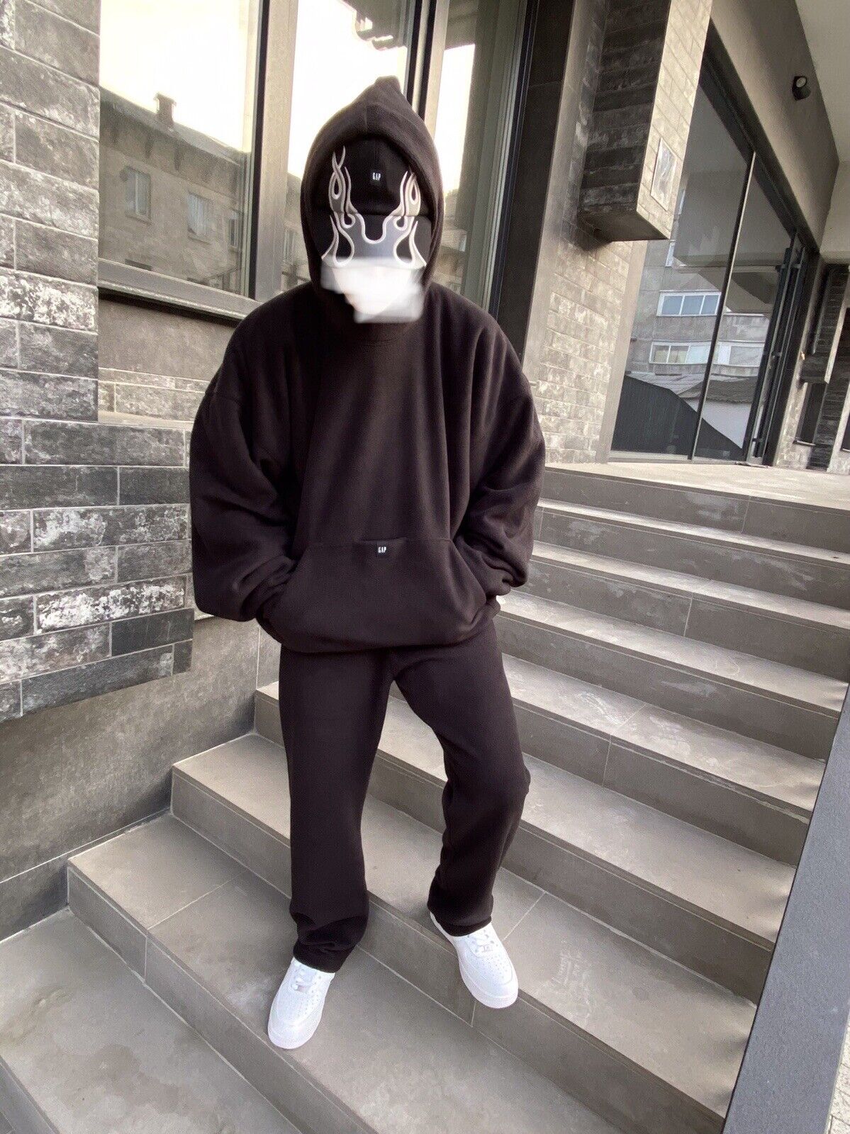 Yeezy Gap Polar Fleece Padded Hoodie