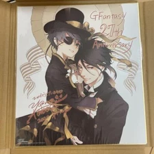 Rare Black Butler Square Enix 27th anniversary G-fantasy Limited Shikishi