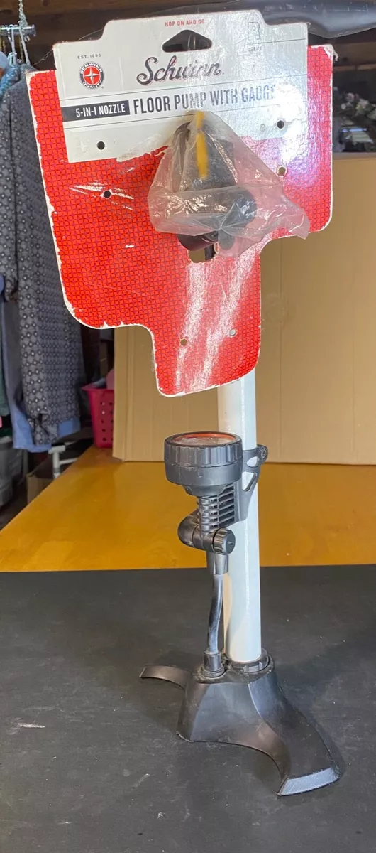 Schwinn 5 in 1 floor pump 2025