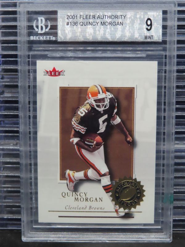 Quincy Morgan Fleer Authority #136 Prominence 75