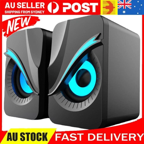 Computer Speakers Wired Volume Control Subwoofer Speaker for PC Computer Laptop