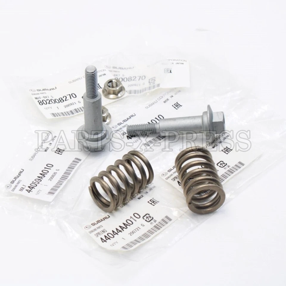 GENUINE OEM SUBARU LEGACY OUTBACK IMPREZA EXHAUST CENTER PIPE SPRING BOLT KIT - Image 3 of 4