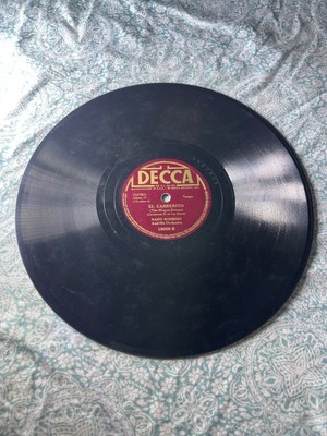 DECCA Record 78 rpm 18009 EL CARRERITO / JEALOUSY