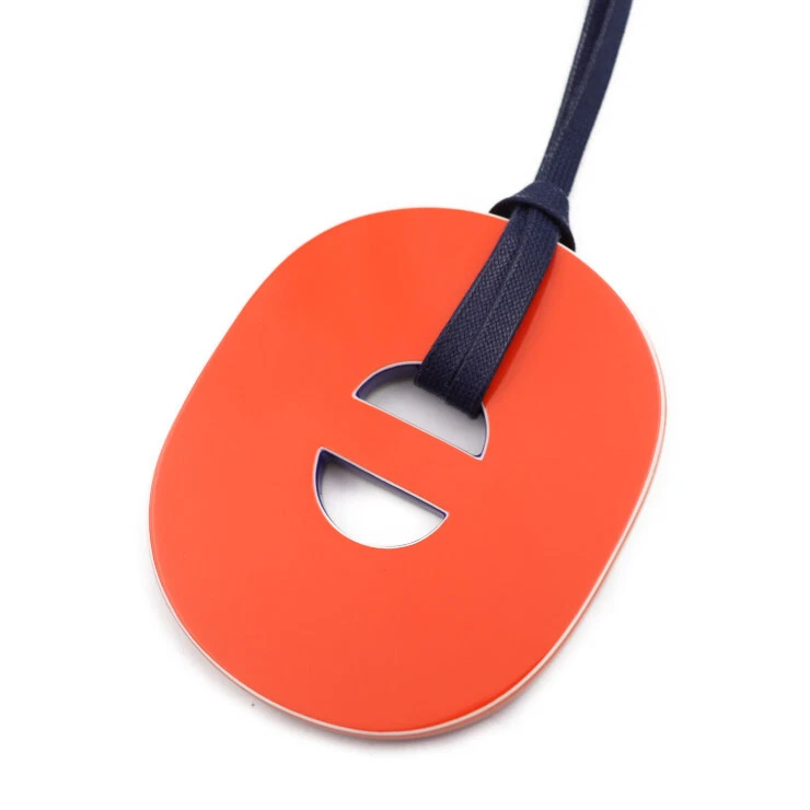 Collar HERMES - Chéne Dunkel Colgante Madera Lacada Amarillo Foto 4 de 4