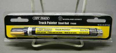 WOODLAND SCENICS TRACK PAINTER STEEL RAIL n ho o gauge paint marker WDS4580 NEW
