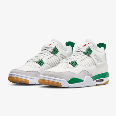 Nike Air Jordan 4 X SB Mid Retro Shoes 'Pine Green' (DR5415 Nike Air Jordan 4 X SB Mid Retro Shoes 'Pine Green' (DR5415