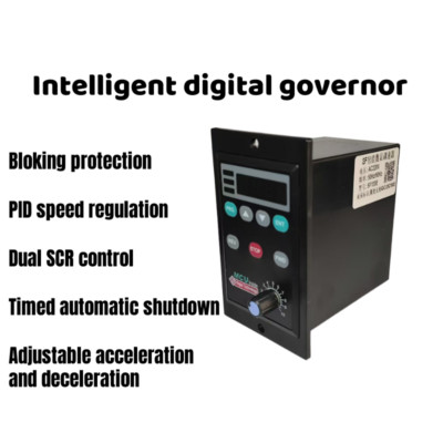 Intelligent Digital Display Motor Speed Governor Anti-Blocking Protection