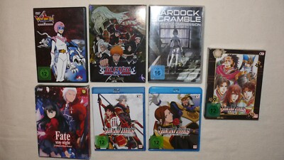 Anime Paket Angebot 5 Fate Stay Night ist auch dabei, wie neu und mit Kratzer!