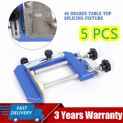 5 Set Miter Clamp For Granite Marble Stone for 45 Degree Angles Stone Glue Clamp