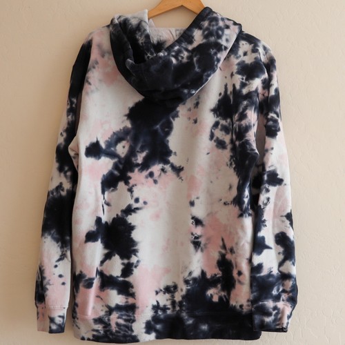 Phoebe Bridgers Tour Hoodie Pullover Grafikdruck pink schwarz Batik Large - Bild 4 von 7