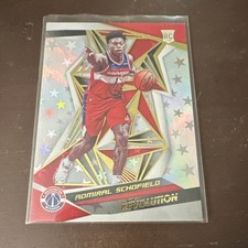Panini 2019-20 Revolution Admiral Schofield Rookie Astro #139 Washington Wizards