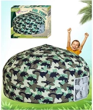 Skywin Air Tent Fort Playhouse for Kids  -  Camo Dino