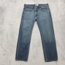 Signature By Levi Strauss Jeans Mens 36x30 Blue Regular Fit Straight Leg Denim