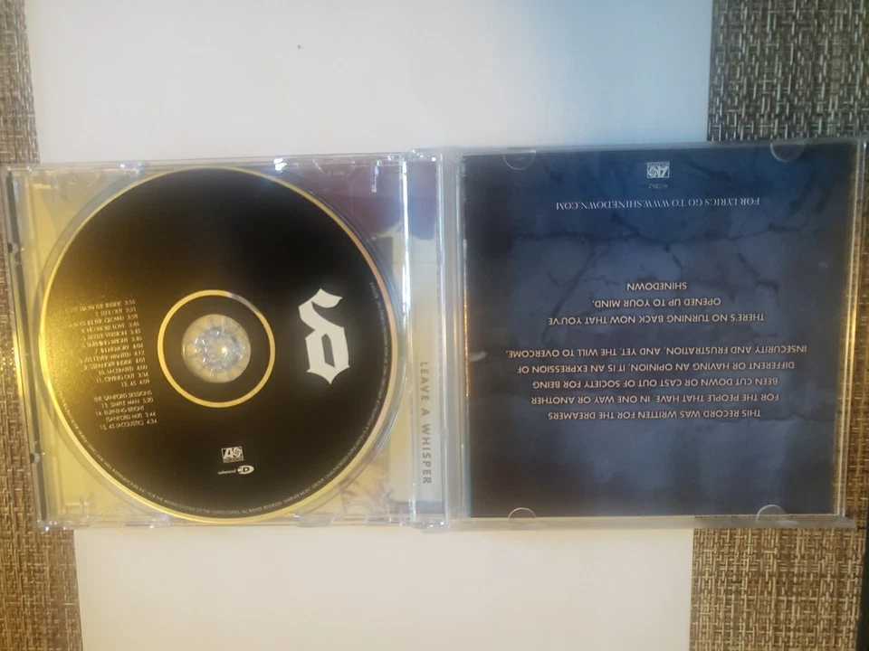 Shinedown Leave a Whisper CD Foto 2 de 4