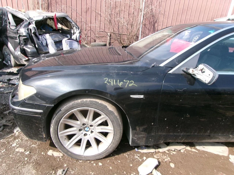 Parasol de conductor iluminado a través de 2/04 para BMW 745i 1587497 02-04 Foto 3 de 4